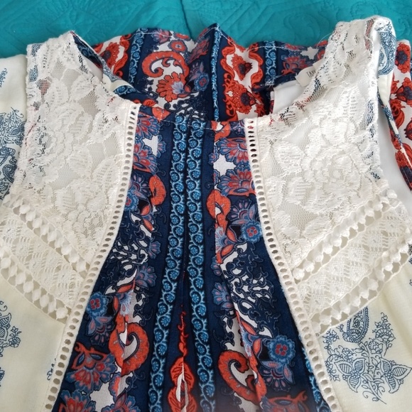 Taylor and Sage Women's Lace Trim Sleevelese Dress - Picture 5 of 8